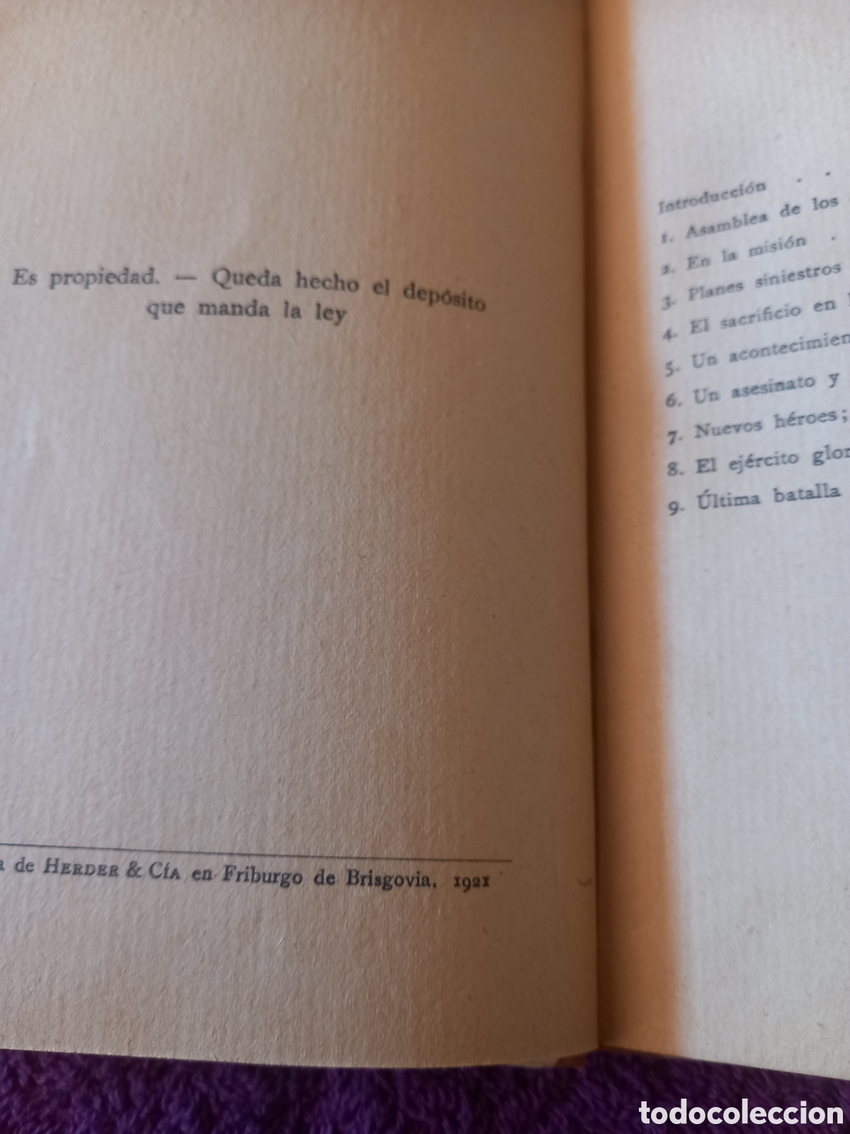Libros antiguos: Los m&aacute;rtires de Uganda. - Foto 8