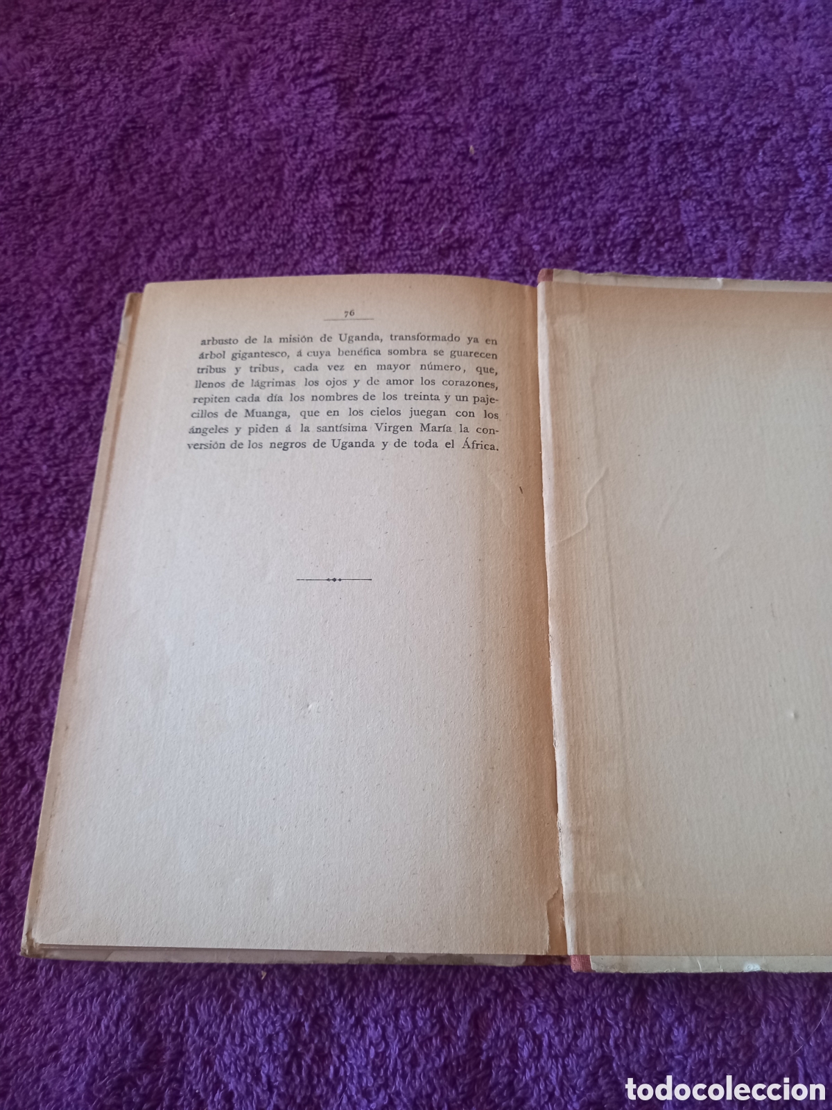 Libros antiguos: Los m&aacute;rtires de Uganda. - Foto 9