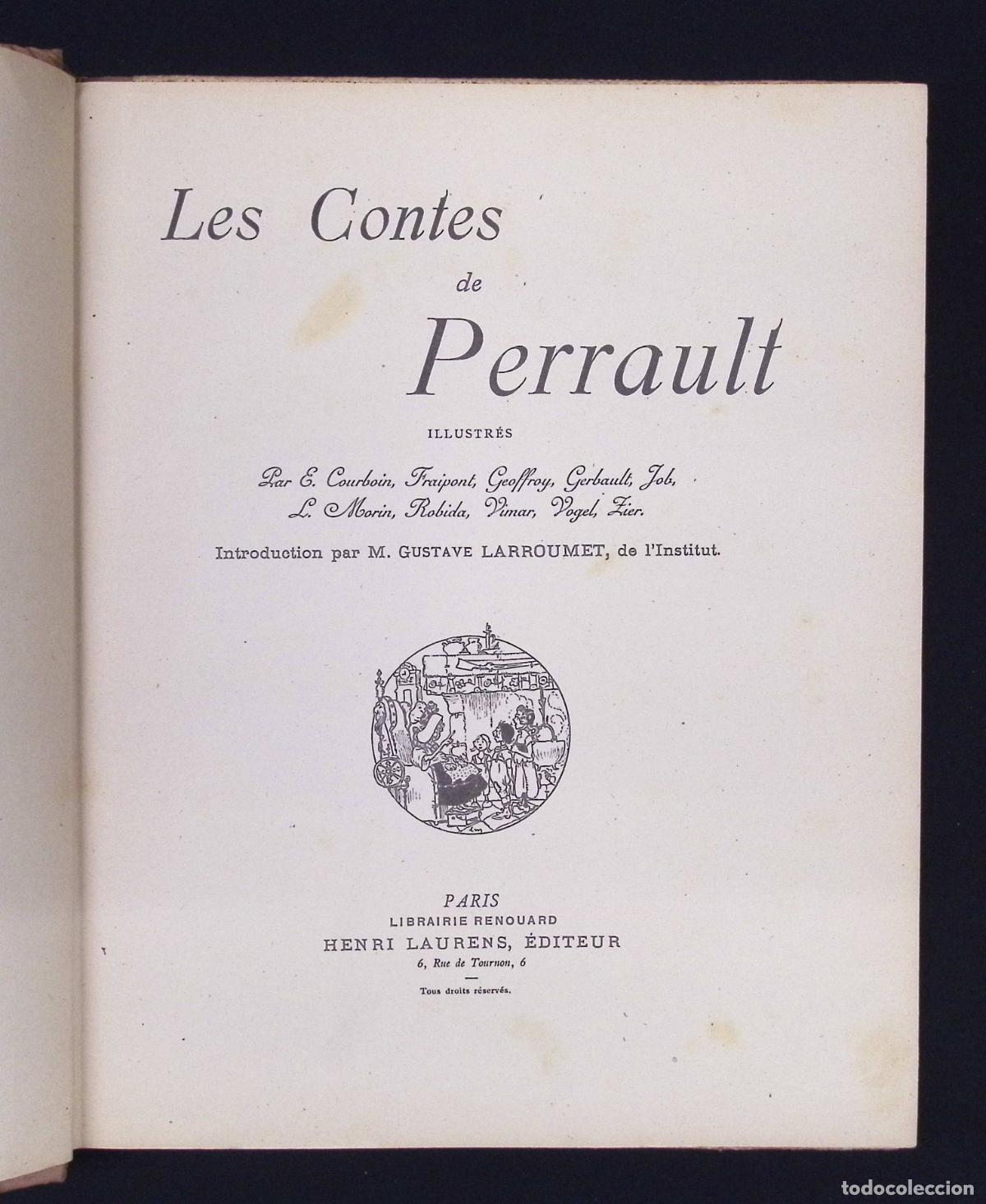 Libros antiguos: LES CONTES DE... - PERRAULT. ILUSTRACIONES - Foto 2
