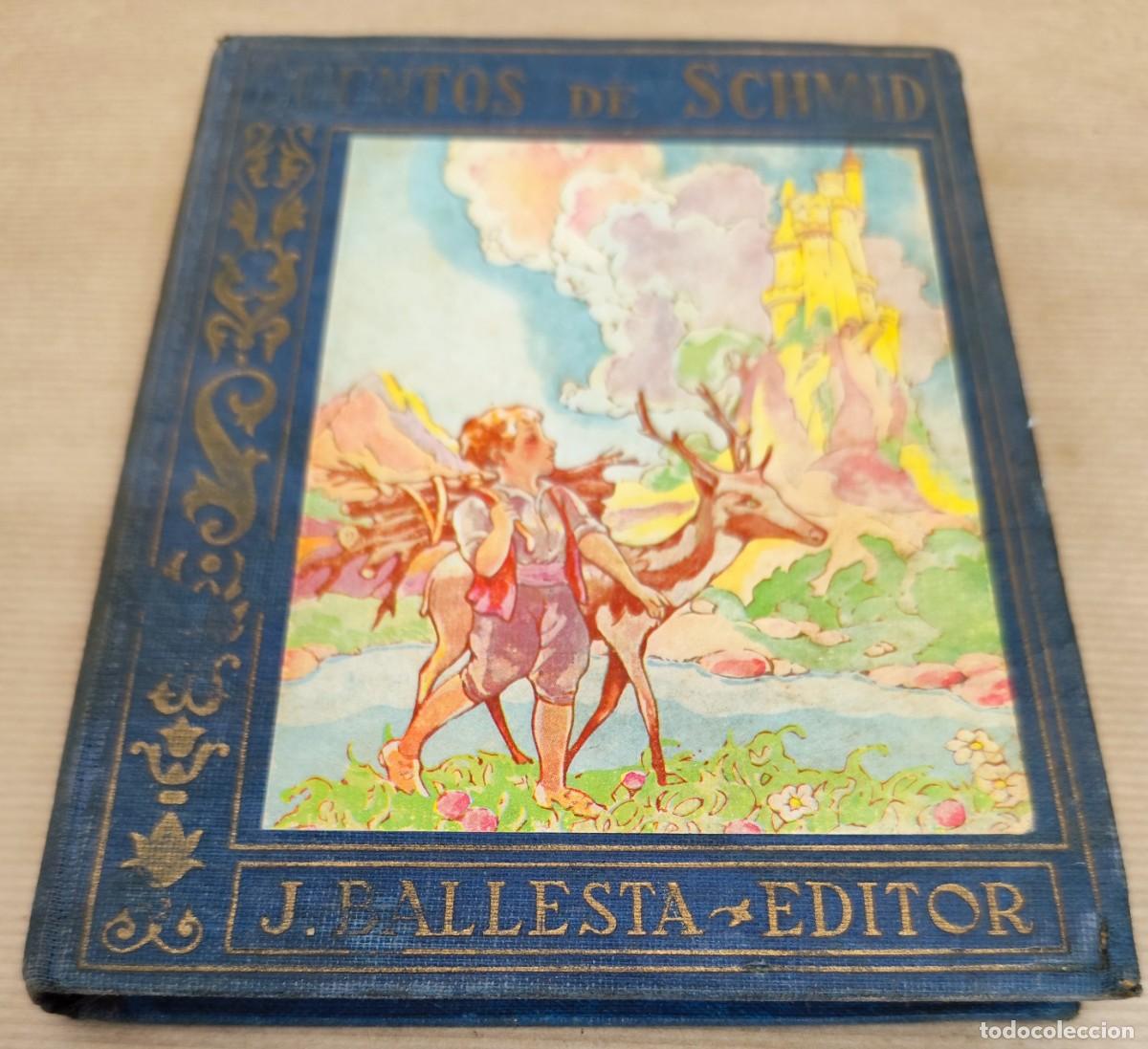 Libros antiguos: CUENTOS DE SCHMID, ADAPTADO PARA NI&Ntilde;OS - Foto 2