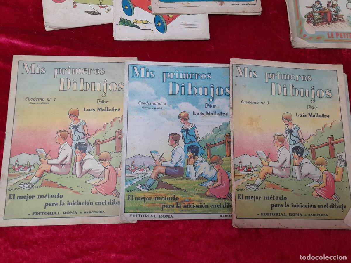 Libros antiguos: CU-202. LOTE DE LIBRITOS PARA APRENDER A DIBUJAR. CA 1950 - Foto 8