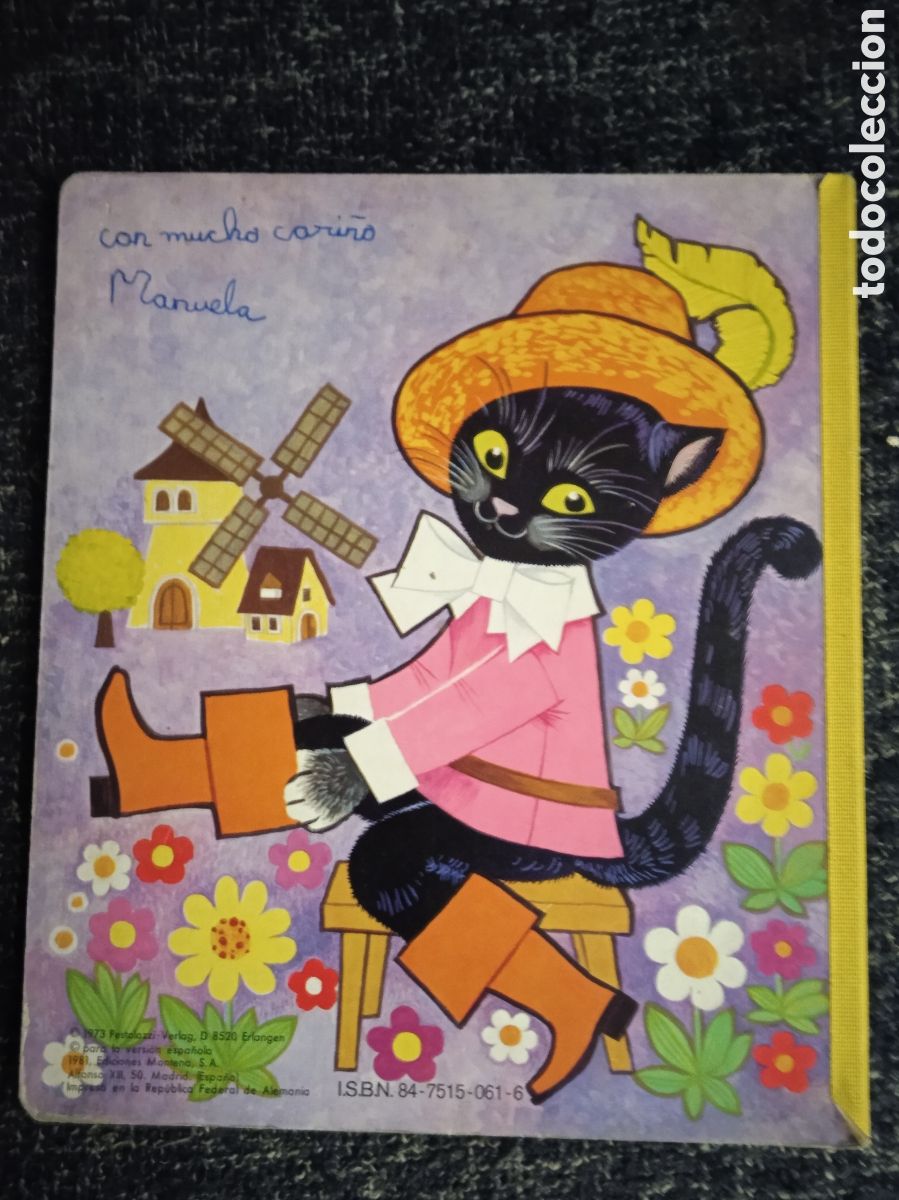 Libros antiguos: CUENTO - EL GATO CON BOTAS - Foto 2