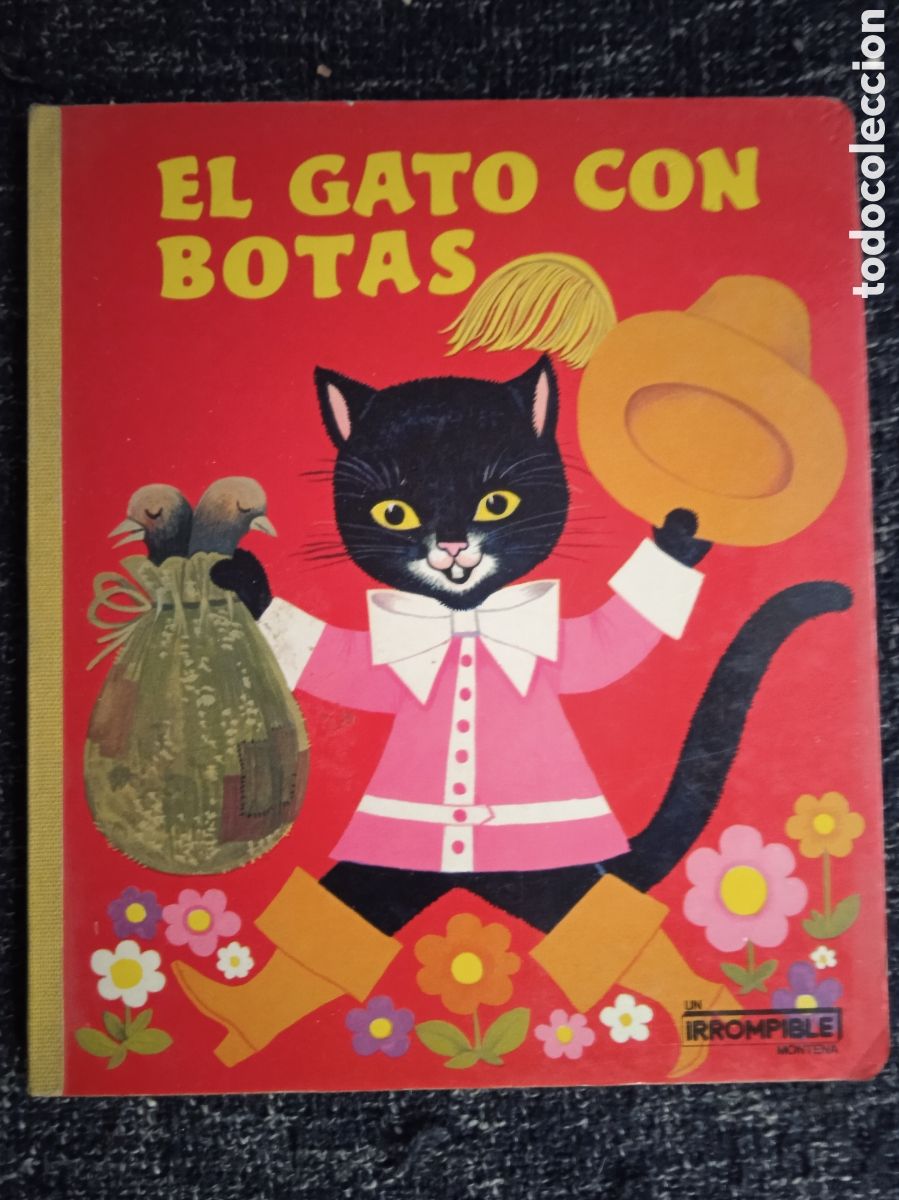 Libros antiguos: CUENTO - EL GATO CON BOTAS - Foto 1