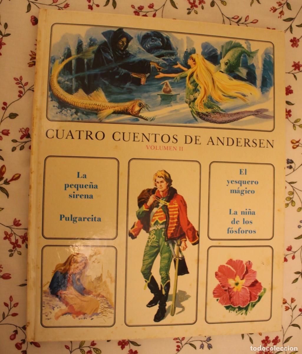Libros antiguos: Cuatro cuentos de Andersen. Timun Mas. - Foto 1