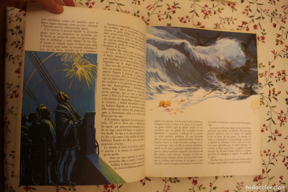 Libros antiguos: Cuatro cuentos de Andersen. Timun Mas. - Foto 6