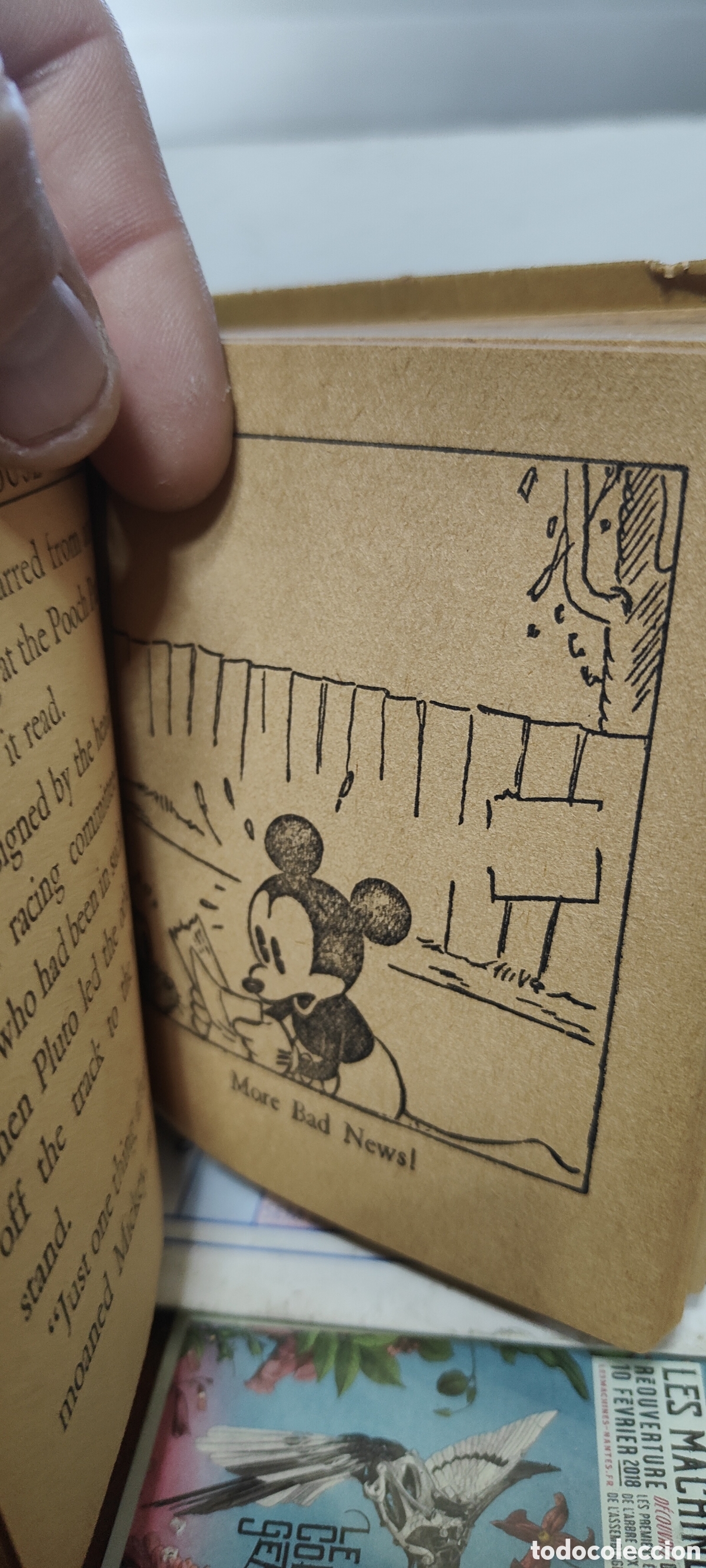 Libros antiguos: LIBRO 1936/37 MICKEY MOUSE AND PLUTO - THE RACER - Foto 4