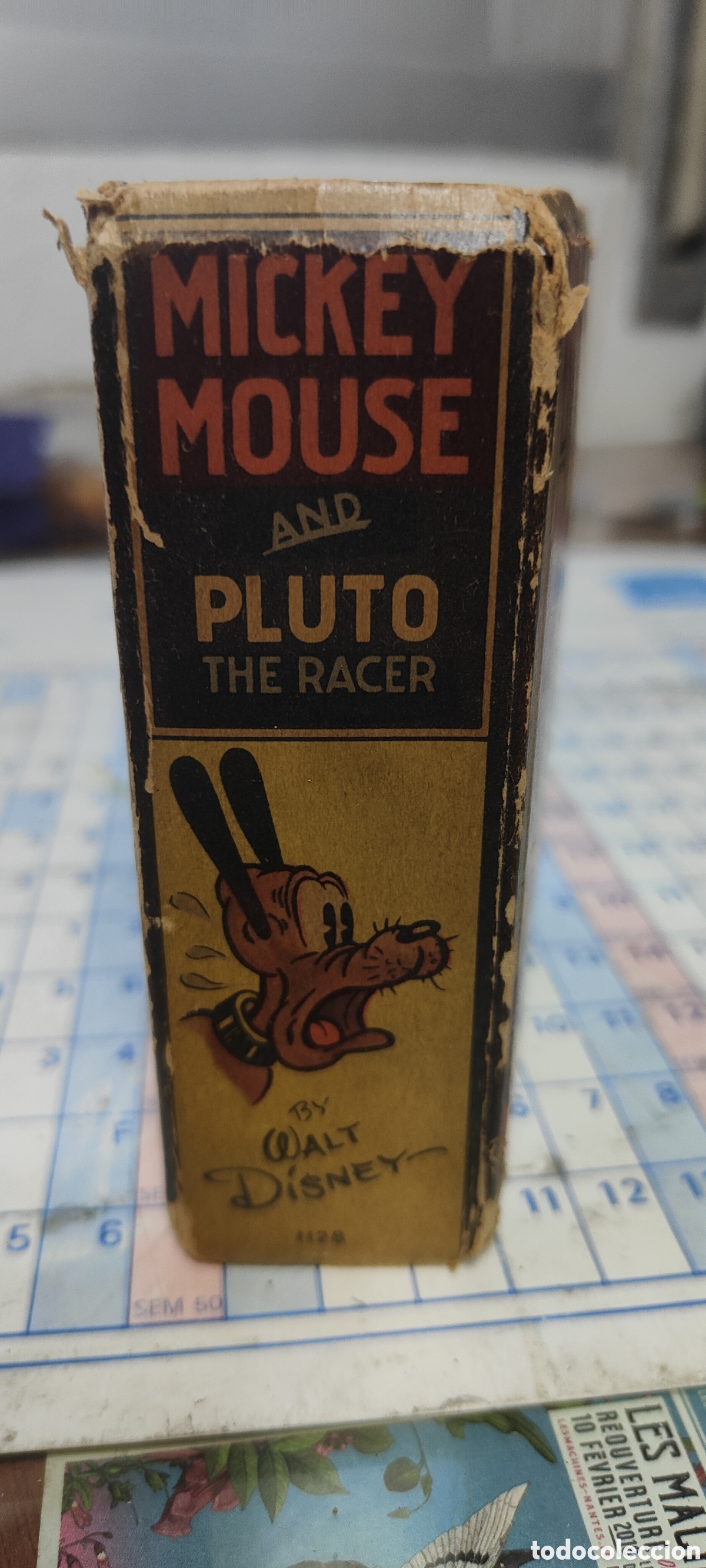 Libros antiguos: LIBRO 1936/37 MICKEY MOUSE AND PLUTO - THE RACER - Foto 6