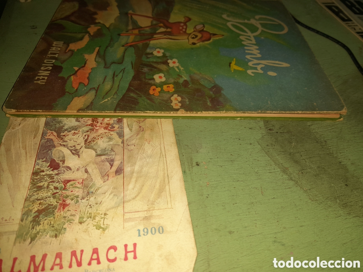 Libros antiguos: Cuento Bambi ,de Walt Disney a&ntilde;o 1045 - Foto 6