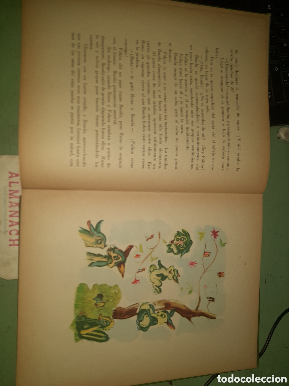Libros antiguos: Cuento Bambi ,de Walt Disney a&ntilde;o 1045 - Foto 11