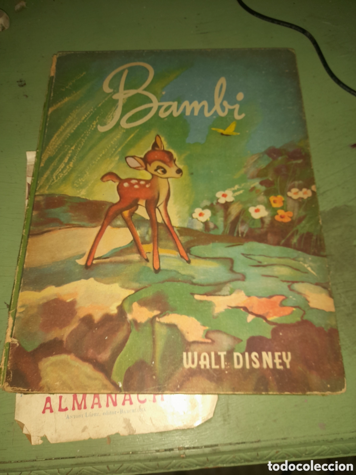 Libros antiguos: Cuento Bambi ,de Walt Disney a&ntilde;o 1045 - Foto 1