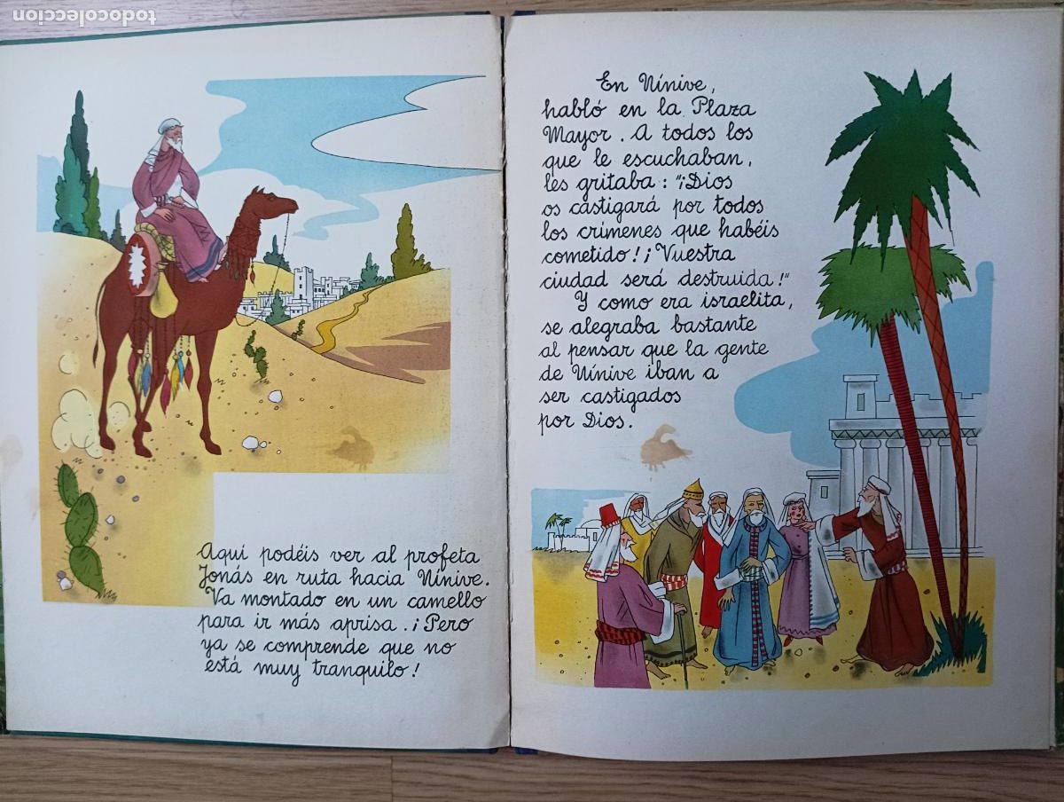 Libros antiguos: Historia de Jon&aacute;s el profeta. Daniel - Rops - Foto 3