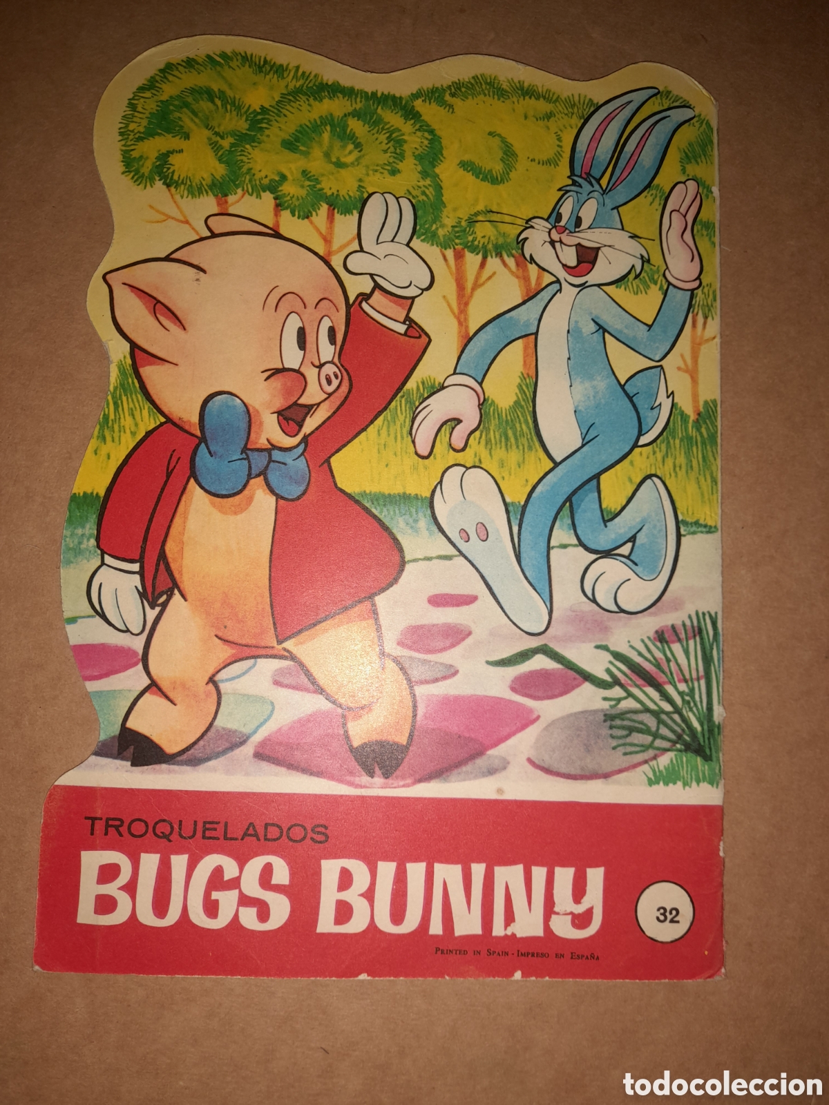 Libros antiguos: Cuento Bugs Bunny , en la casita de Porky - Foto 2