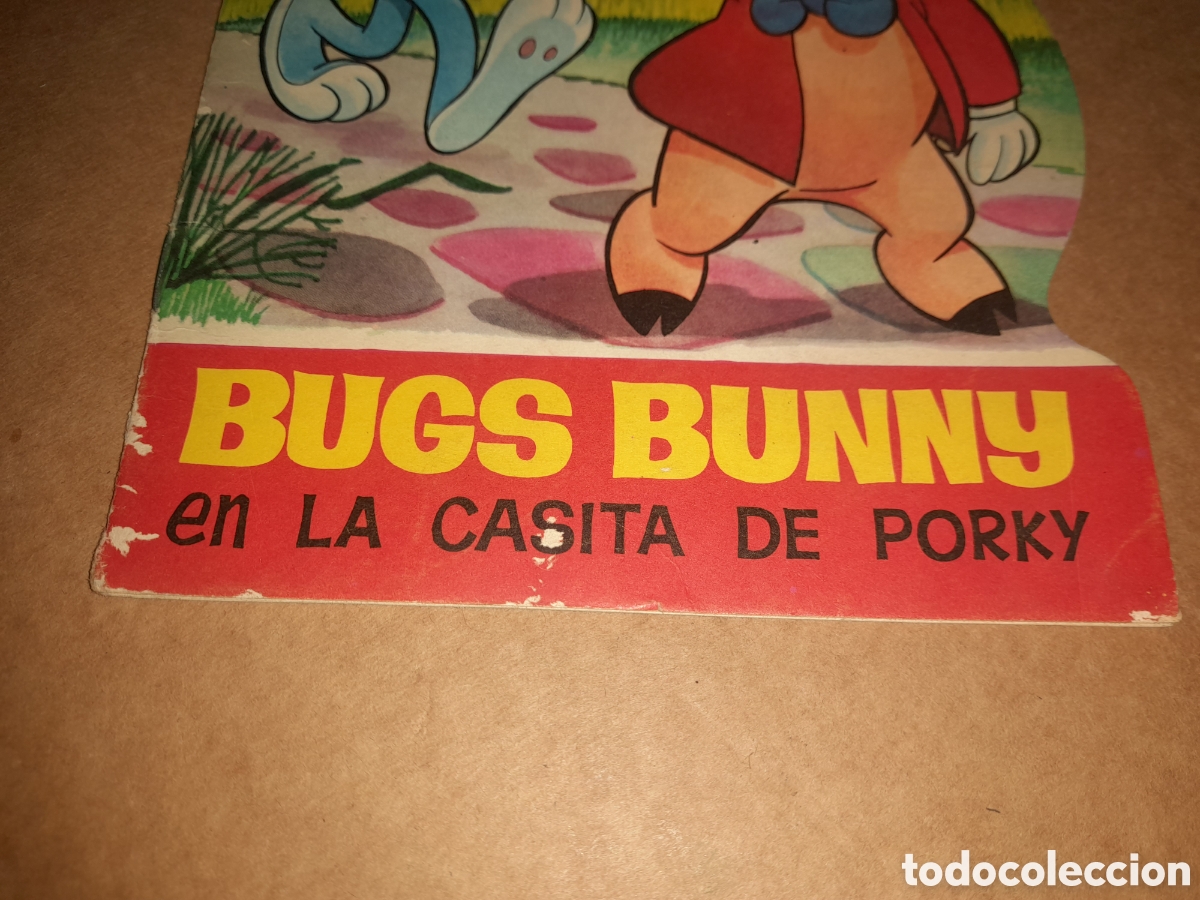 Libros antiguos: Cuento Bugs Bunny , en la casita de Porky - Foto 5