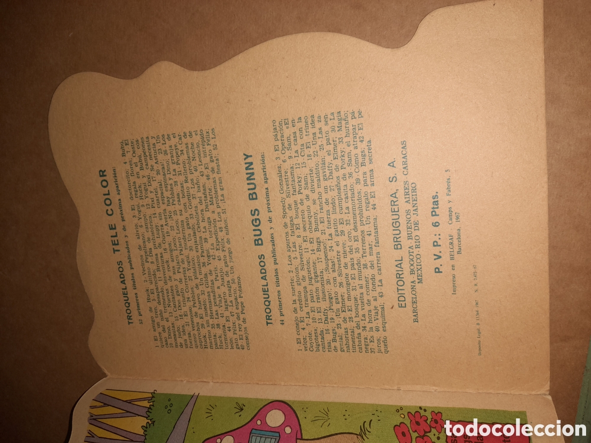 Libros antiguos: Cuento Bugs Bunny , en la casita de Porky - Foto 9