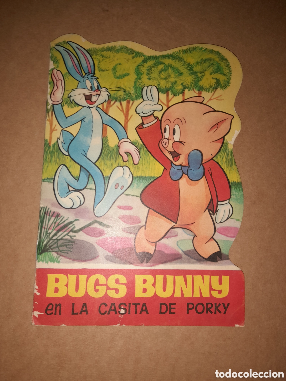 Libros antiguos: Cuento Bugs Bunny , en la casita de Porky - Foto 1