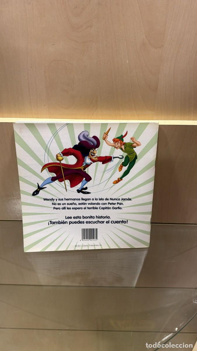 Libros antiguos: Libro + audiocuento Disney Peter Pan (2&ordm;USO) - Foto 2
