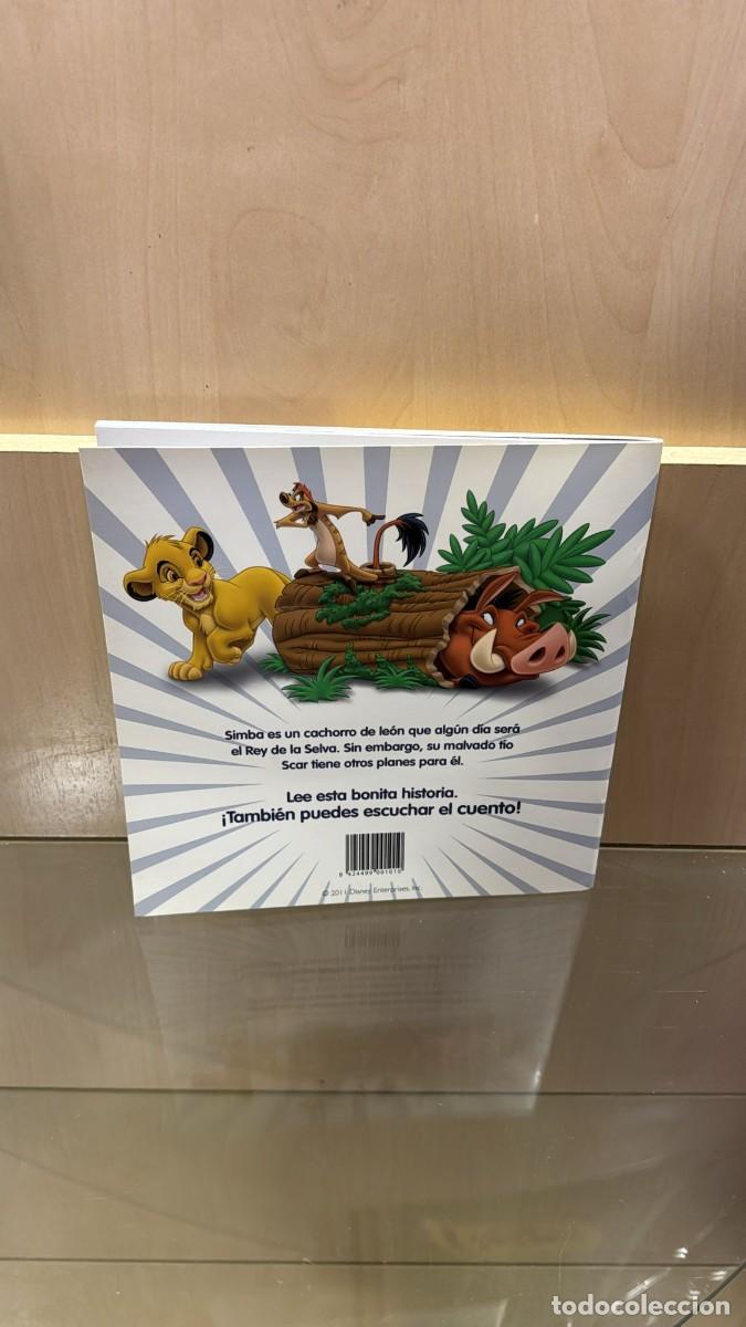 Libros antiguos: Libro + audiocuento Disney El Rey Le&oacute;n (2&ordm;USO) - Foto 2