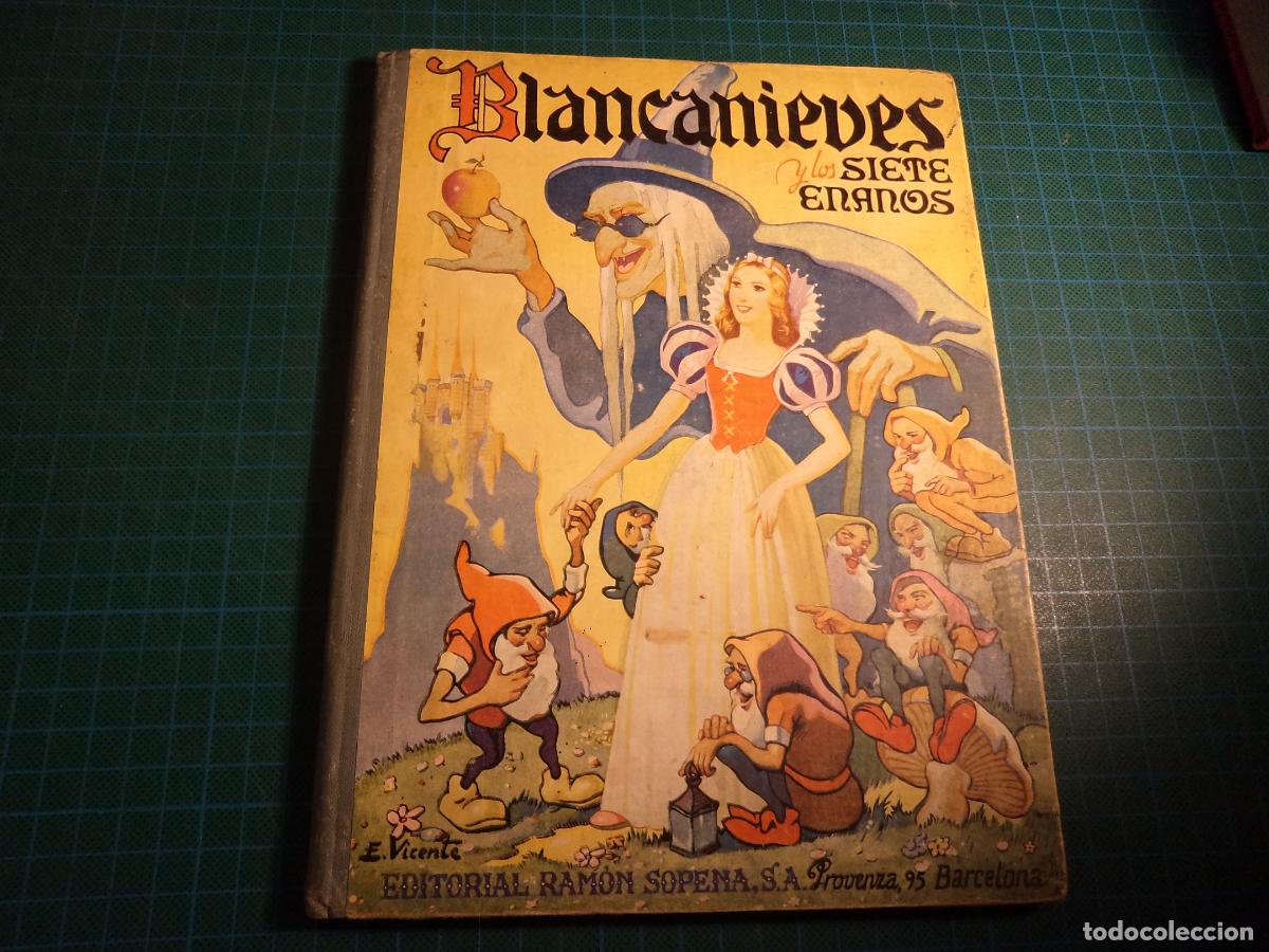 Libros antiguos: Blancanieves. Editorial Sopena. 1942 - Foto 1