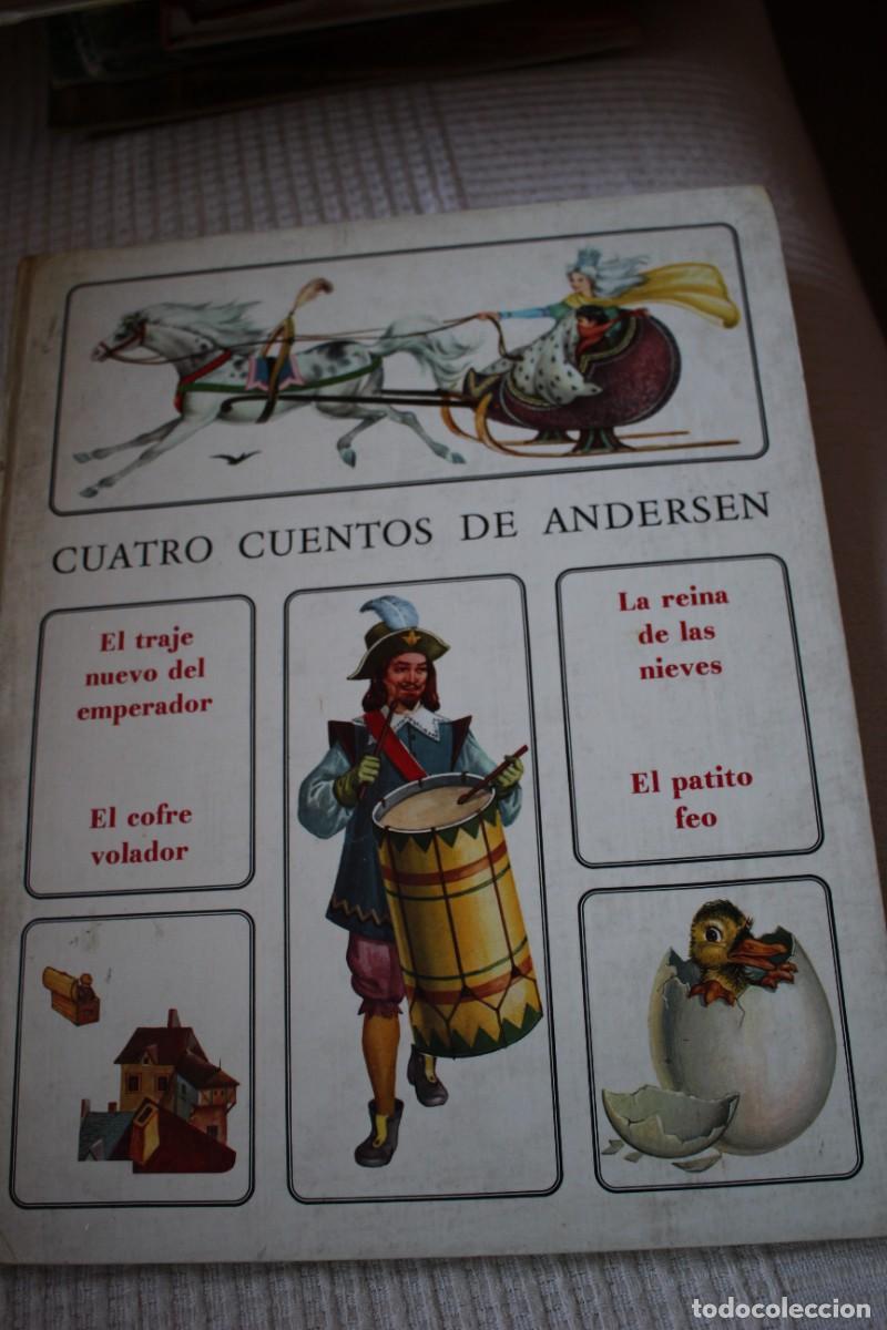 Libros antiguos: Cuatro cuentos de Andersen. Timun Mas - Foto 1
