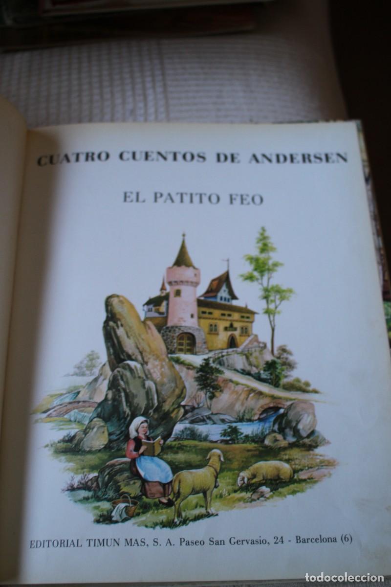 Libros antiguos: Cuatro cuentos de Andersen. Timun Mas - Foto 4