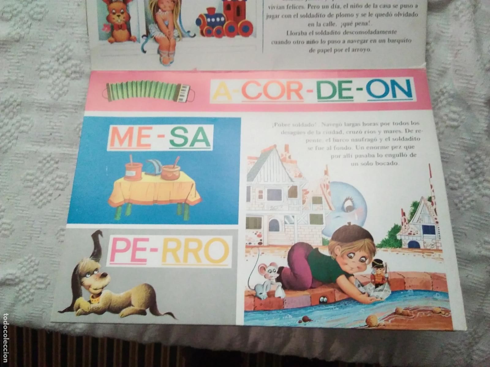 Libros antiguos: CUENTOS DID&Aacute;CTICOS CON SILABAS - Foto 5