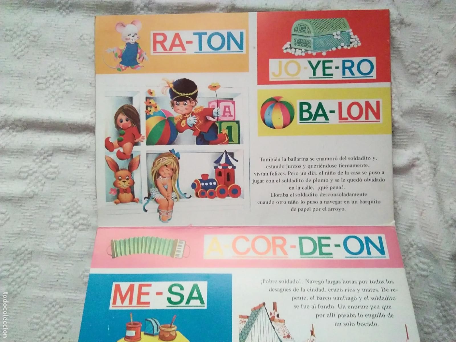 Libros antiguos: CUENTOS DID&Aacute;CTICOS CON SILABAS - Foto 7