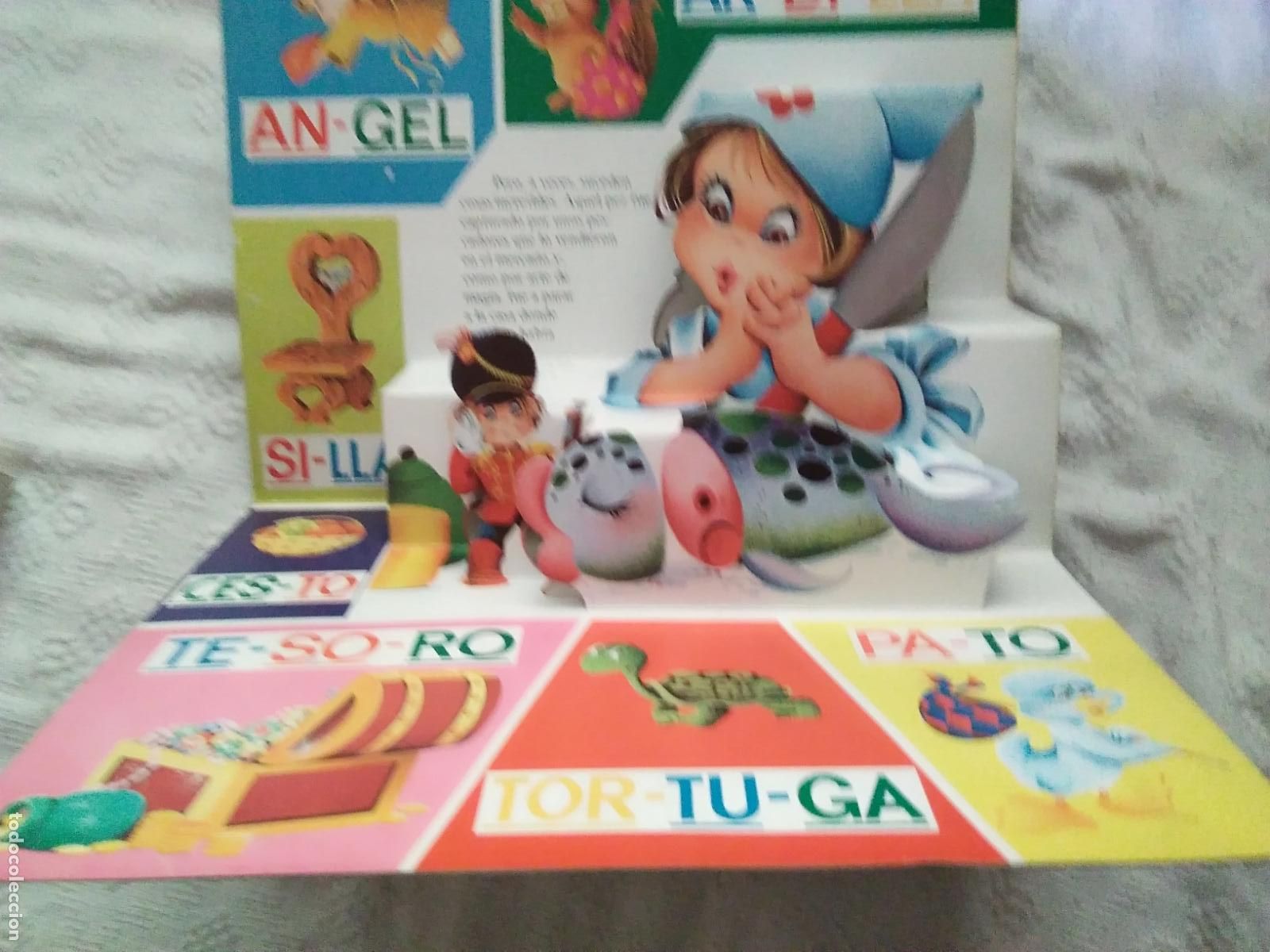Libros antiguos: CUENTOS DID&Aacute;CTICOS CON SILABAS - Foto 8