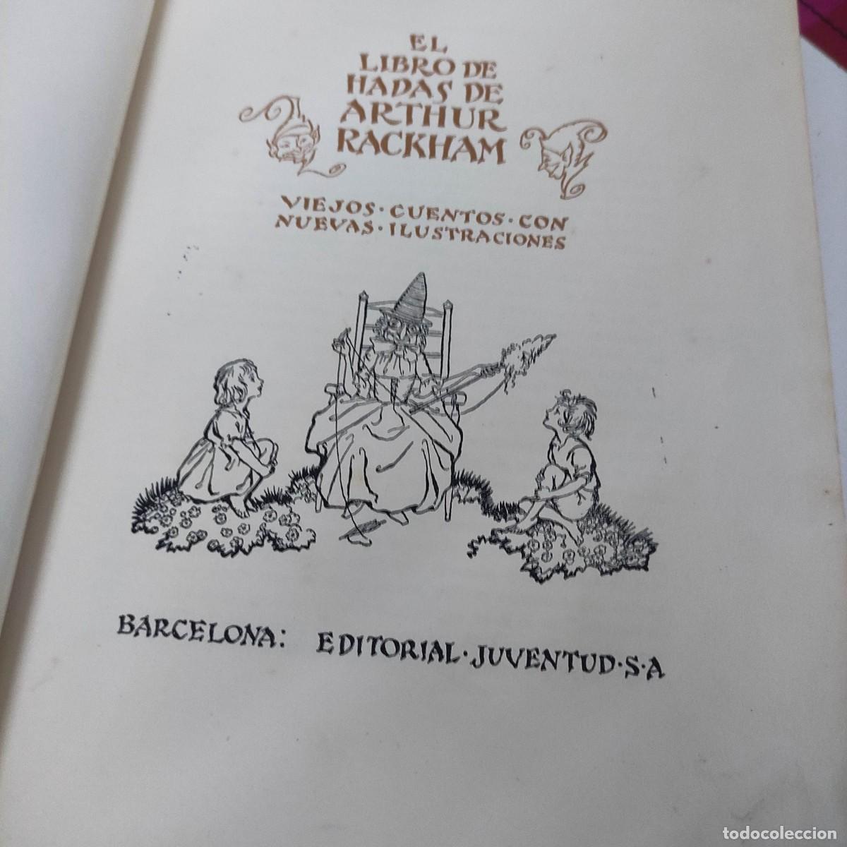 Libros antiguos: El libro de hadas Arthur Rackham - Foto 2