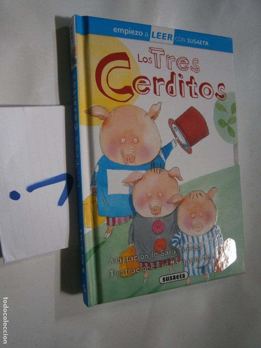 Libros antiguos: EMPIEZO A LEER - LOS TRES CERDITOS - Foto 1