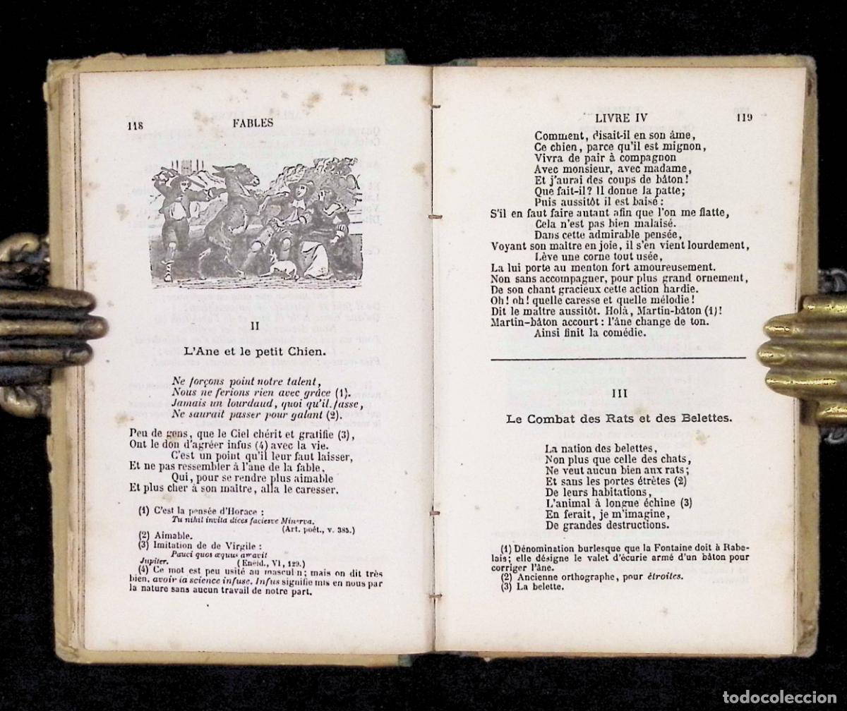Libros antiguos: FABLES DE ... - LA FONTAINE. 1883. - Foto 3