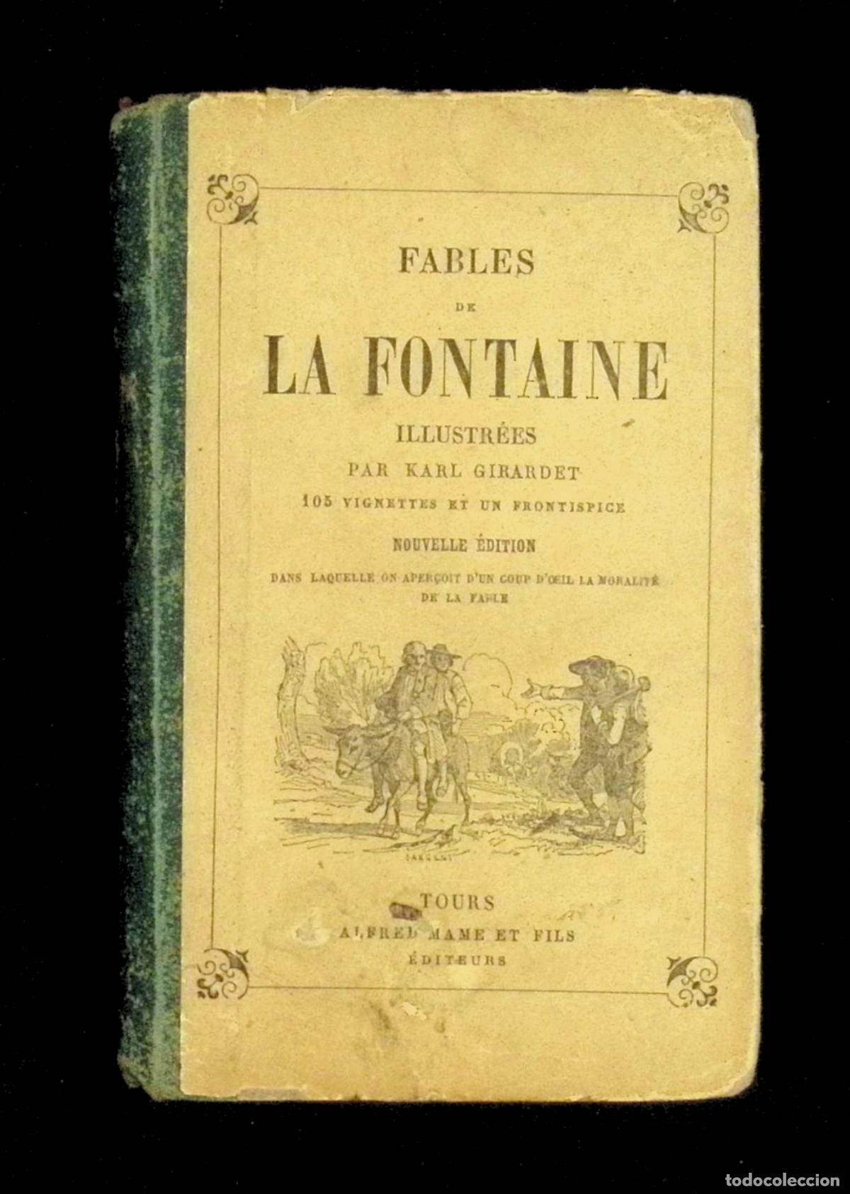 Libros antiguos: FABLES DE ... - LA FONTAINE. 1883. - Foto 1