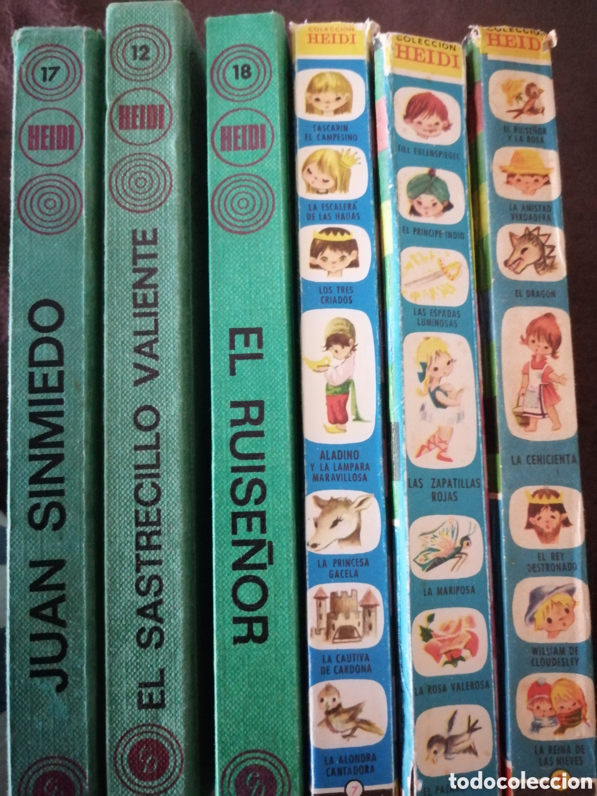Libros antiguos: Cuentod colecci&oacute;n Heidi antiguos - Foto 10