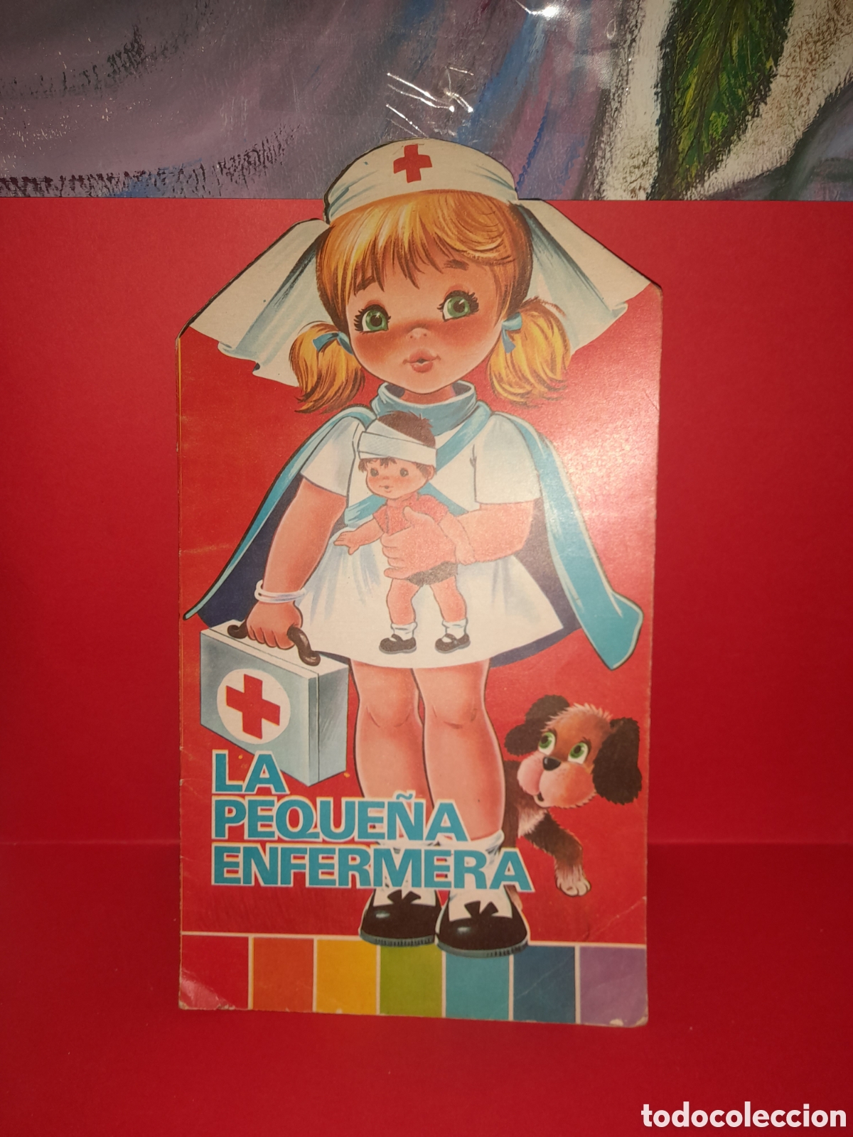 Libros antiguos: Antiguo cuento troquelado - Foto 2