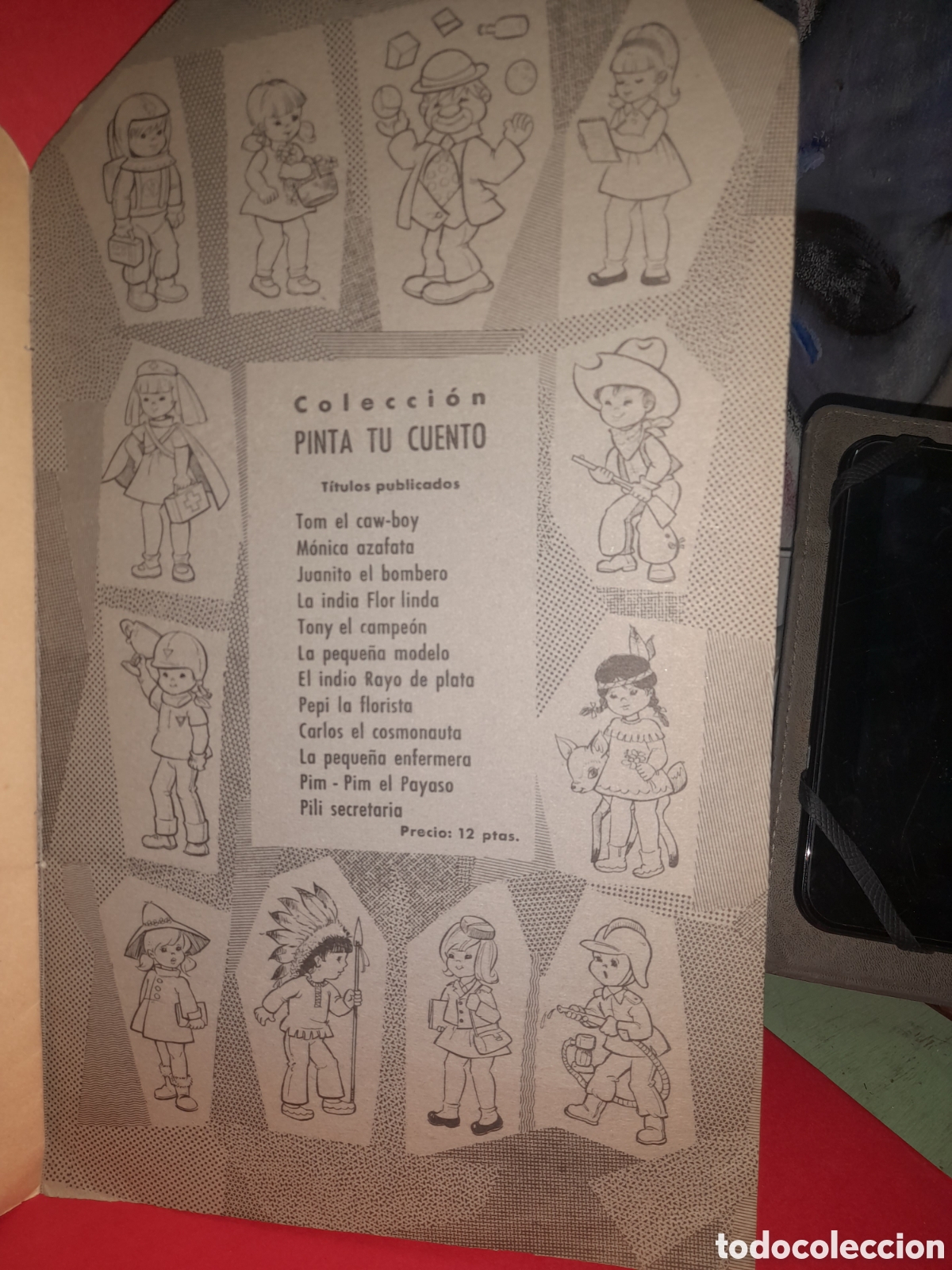 Libros antiguos: Antiguo cuento troquelado - Foto 6