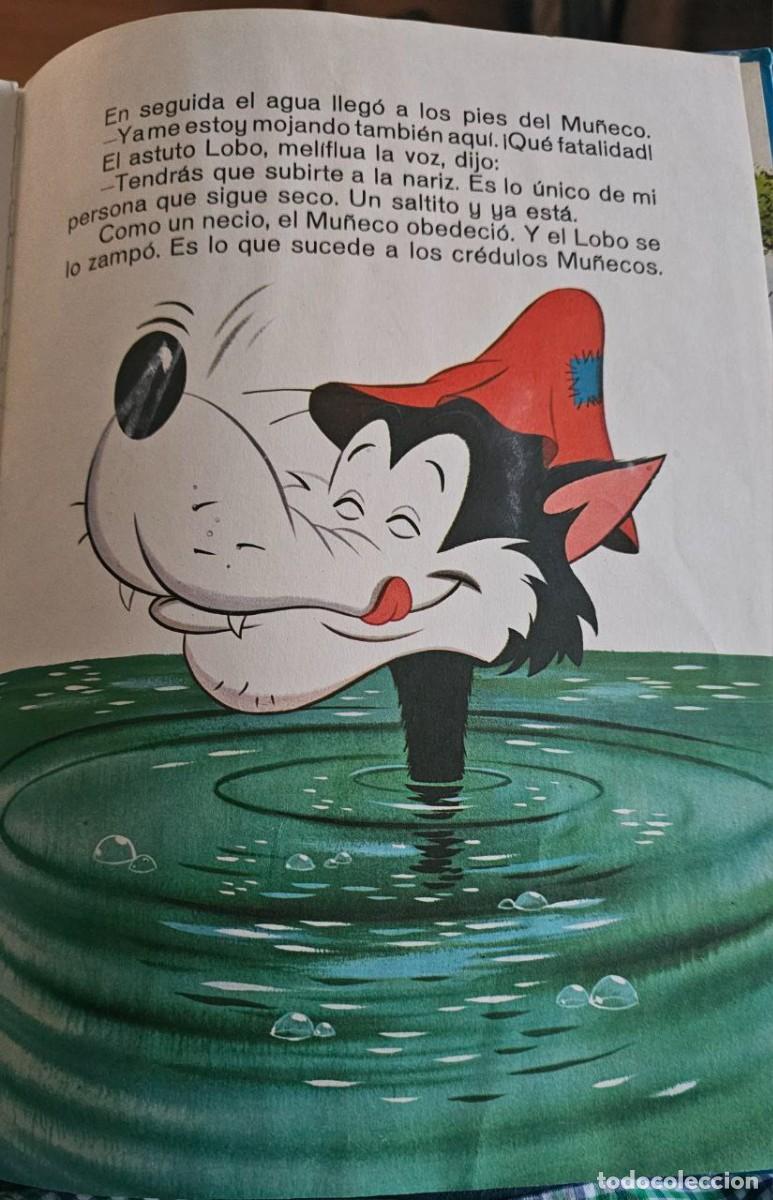 Libros antiguos: Cuento &rdquo;El ganso de oro&rdquo; Disney 1968 - Foto 2