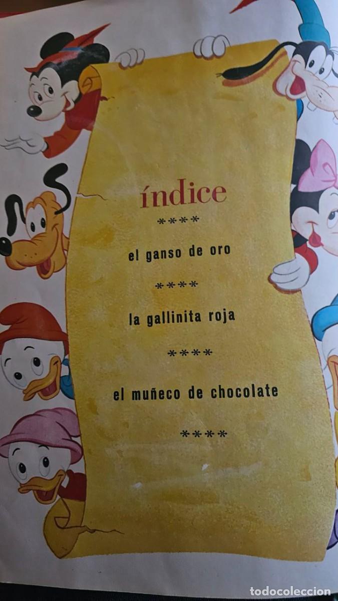 Libros antiguos: Cuento &rdquo;El ganso de oro&rdquo; Disney 1968 - Foto 6