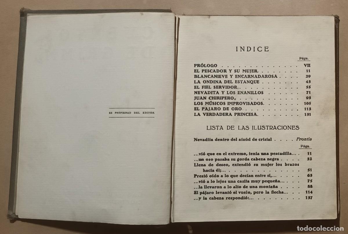 Libros antiguos: CUENTOS DE GRIMM - COLECCI&Oacute;N ARALUCE - 1926 - Foto 6