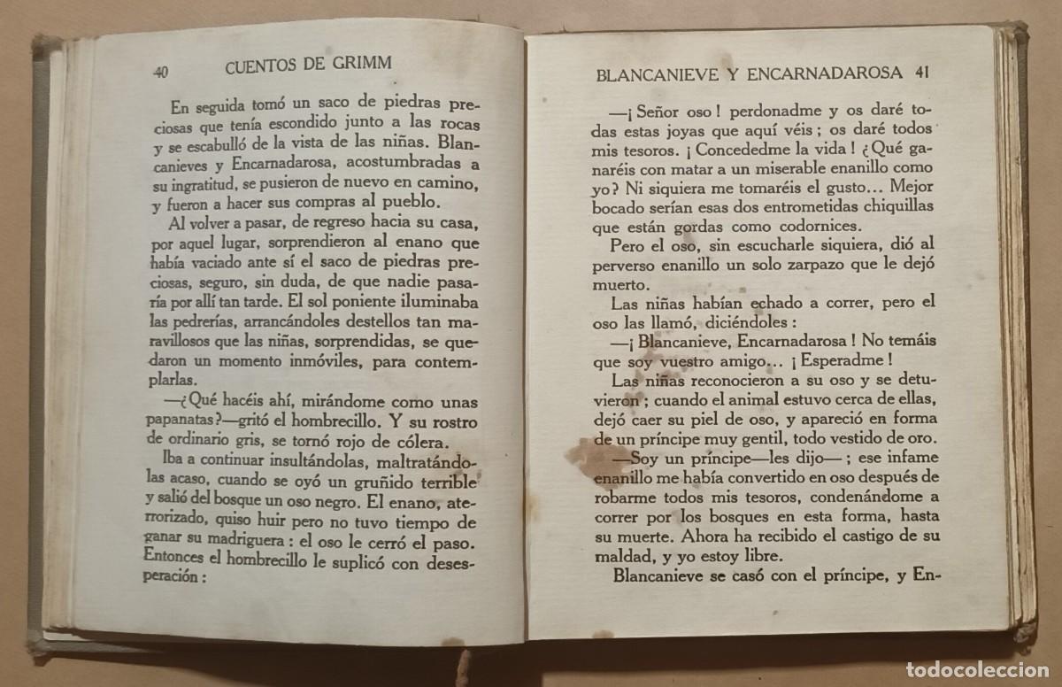 Libros antiguos: CUENTOS DE GRIMM - COLECCI&Oacute;N ARALUCE - 1926 - Foto 7