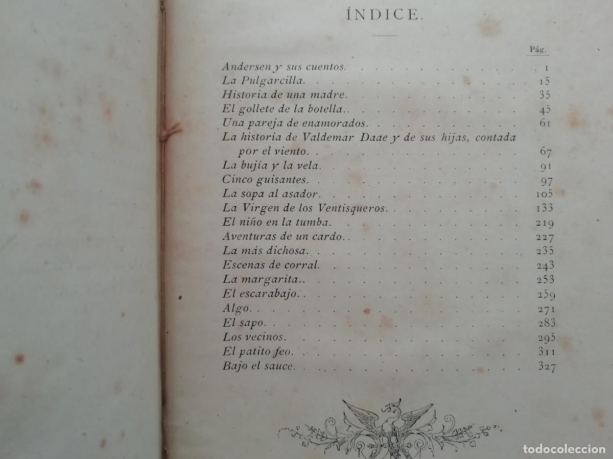 Libros antiguos: Cuentos escogidos - J.C. Andersen 1883 - Foto 13