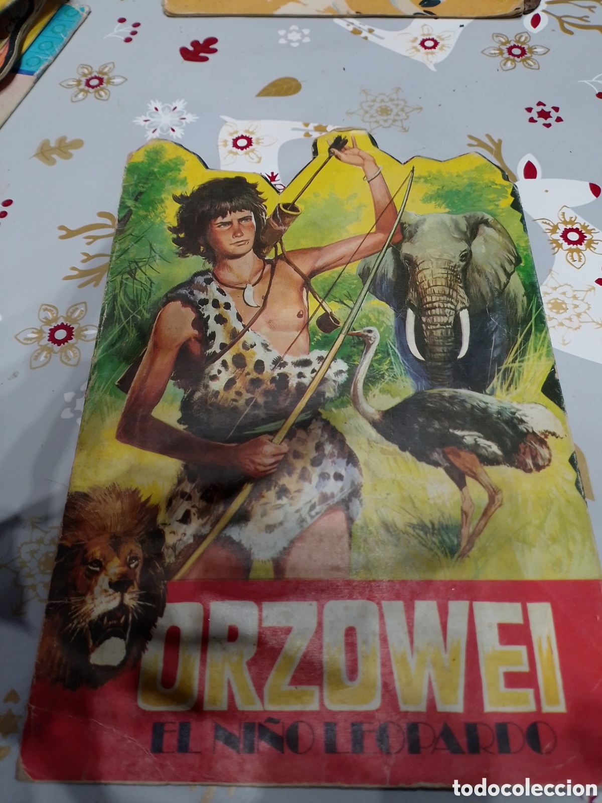 Libros antiguos: orzowei el ni&ntilde;o leopado - Foto 1