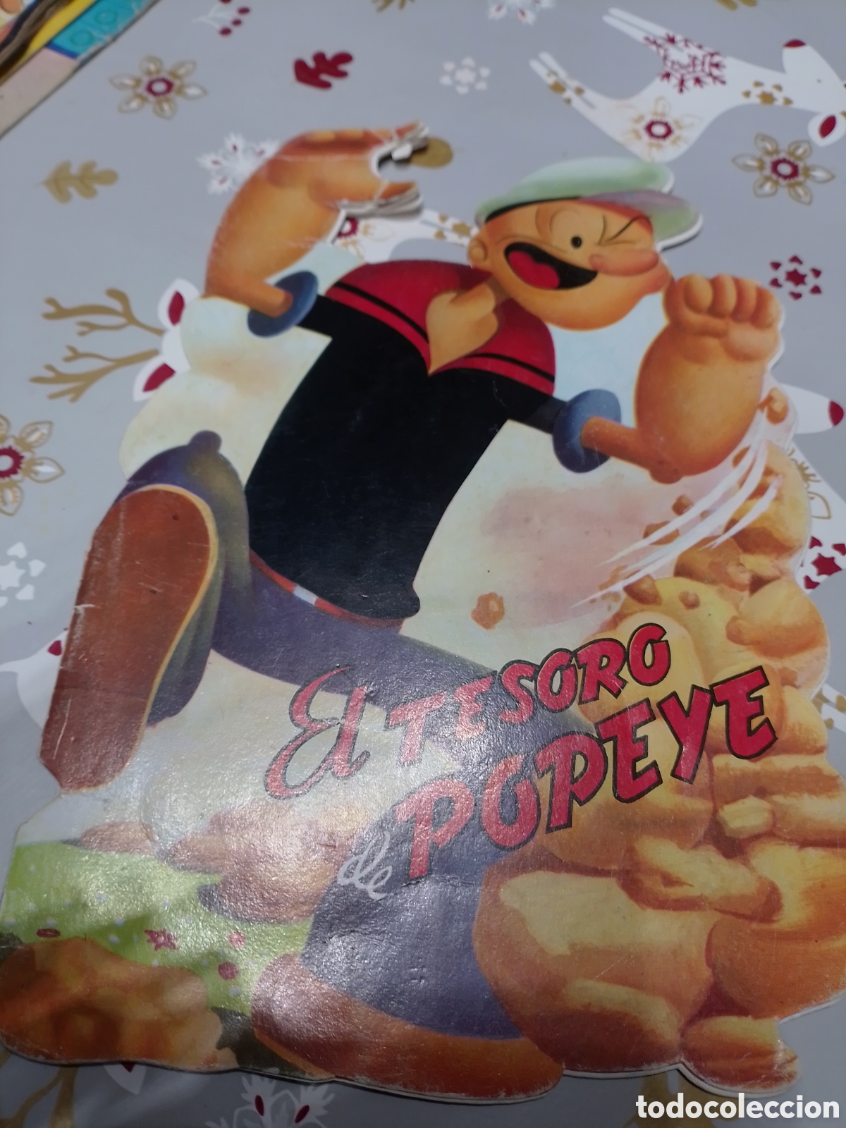 Libros antiguos: clasicos el tesoro de popeye - Foto 1