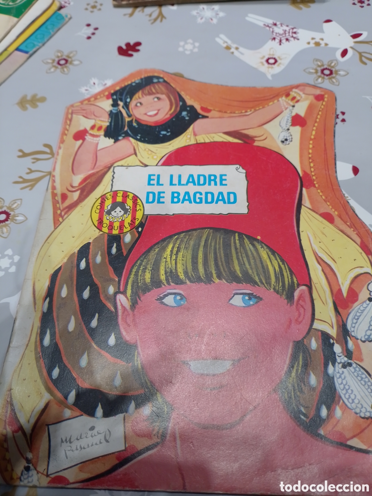Libros antiguos: contes classics troquelats el lladre de bagdad - Foto 1