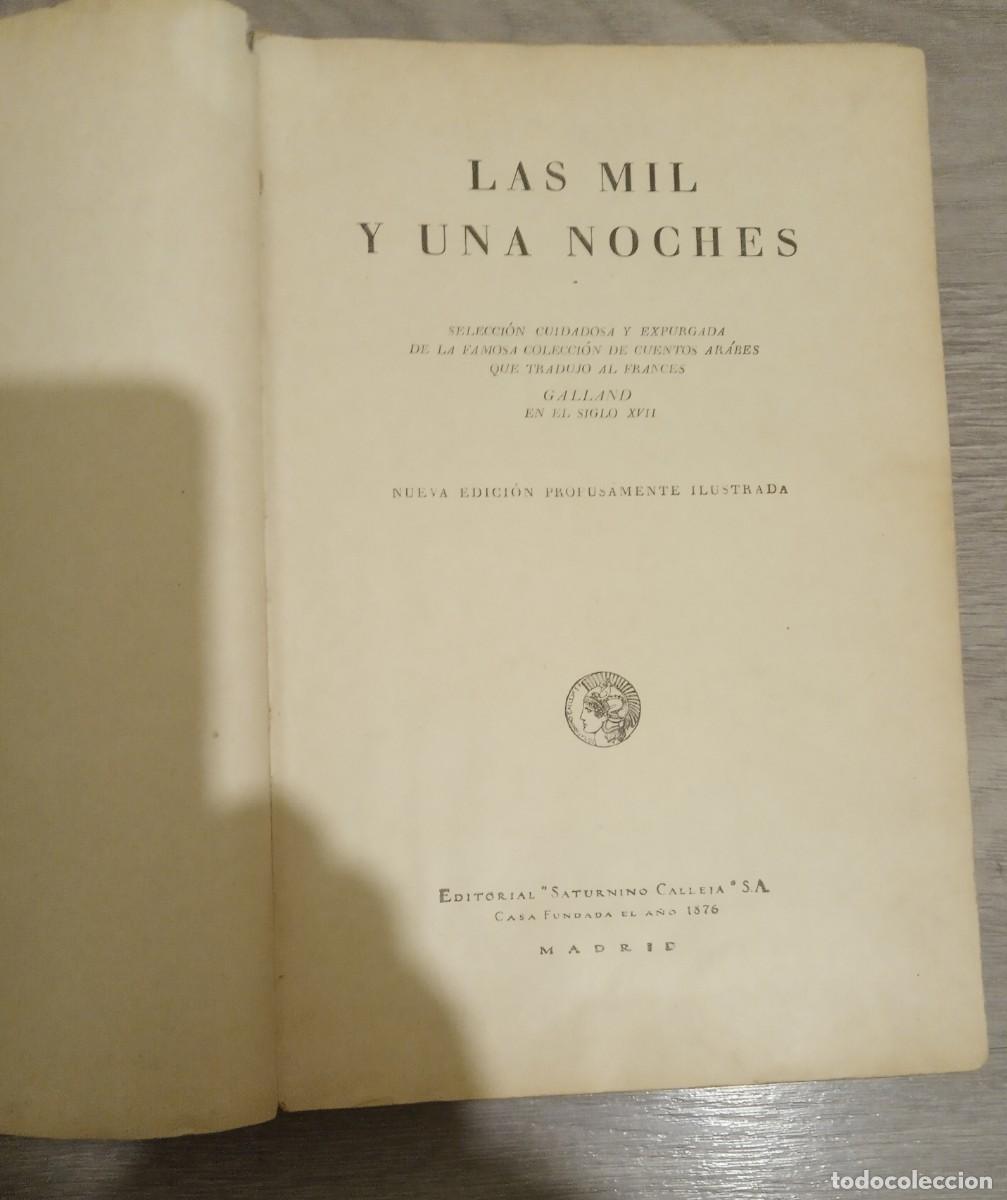 Libros antiguos: Libro mil y una noches - Foto 6