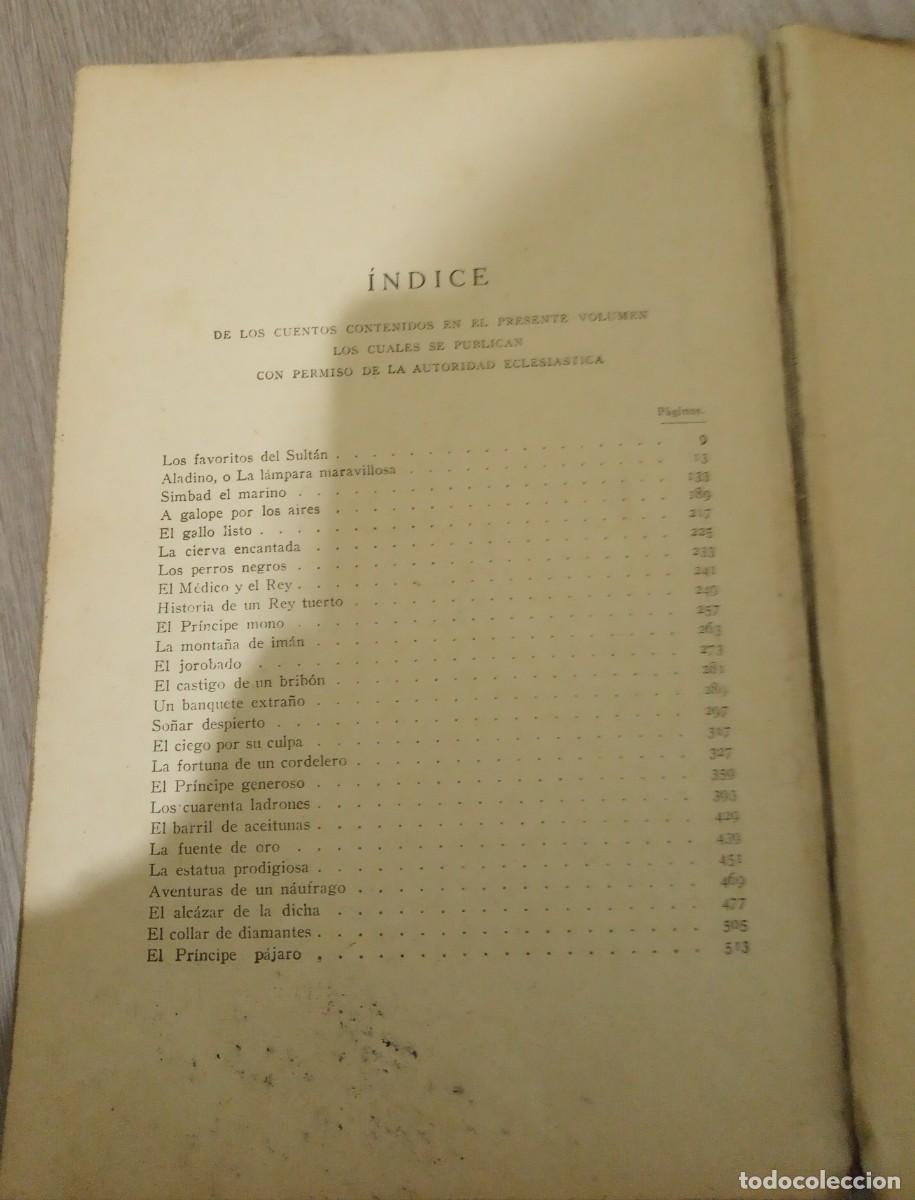 Libros antiguos: Libro mil y una noches - Foto 9