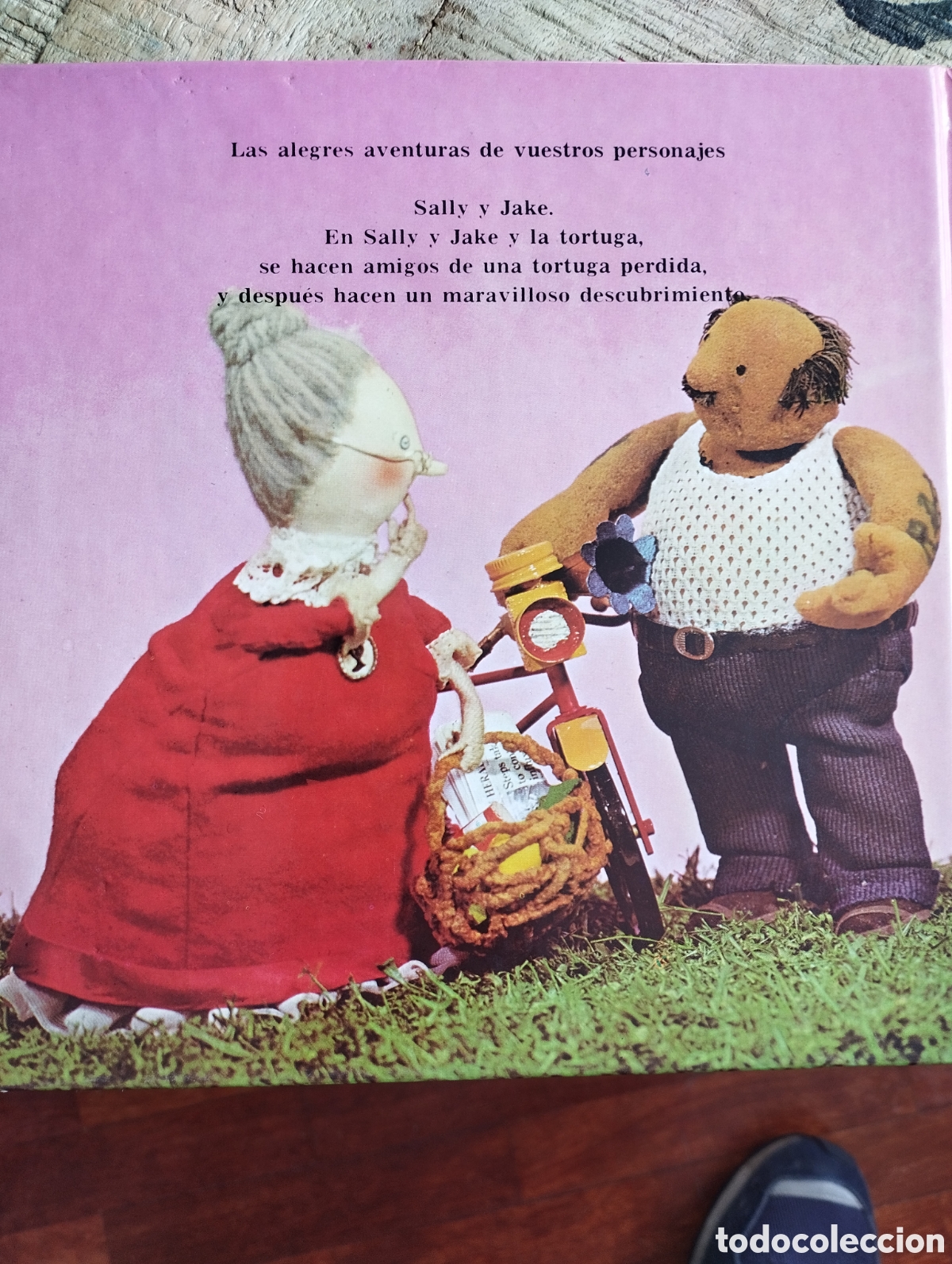 Libros antiguos: Sally y Jake con la tortuga (Everest, 1982).. - Foto 5