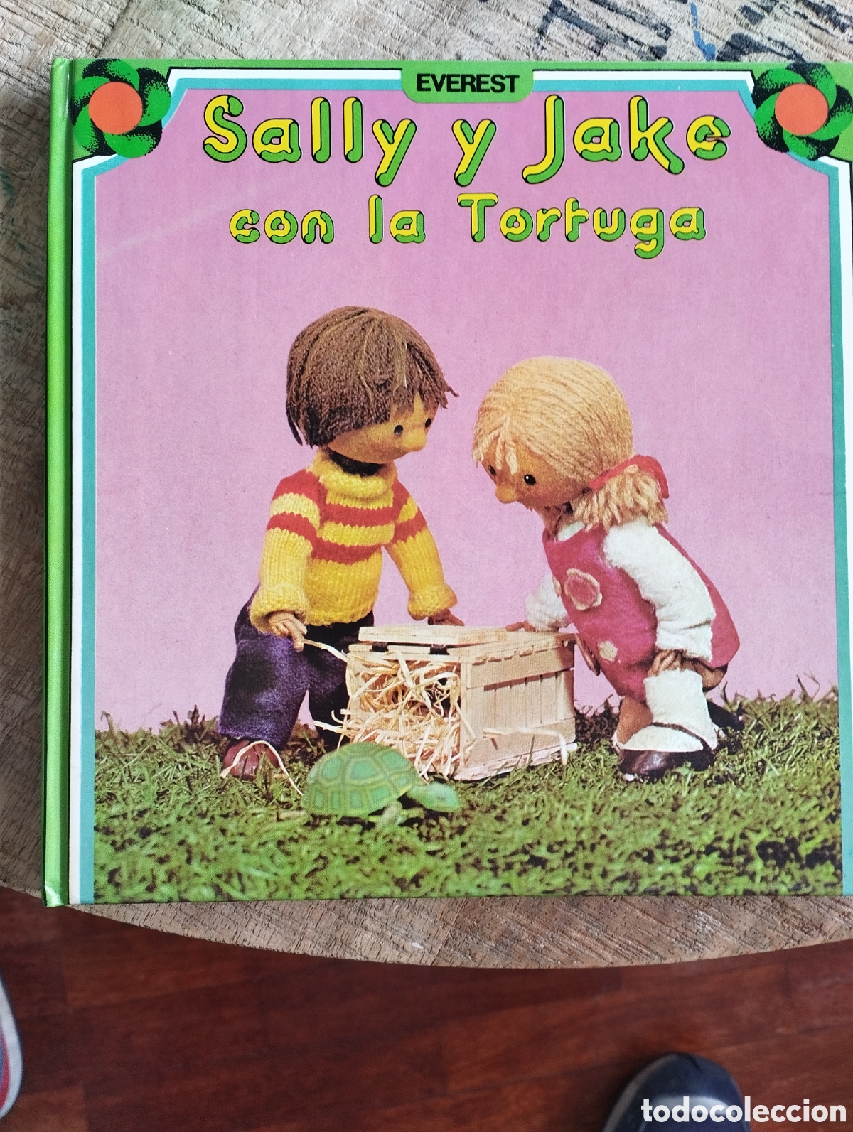 Libros antiguos: Sally y Jake con la tortuga (Everest, 1982).. - Foto 1