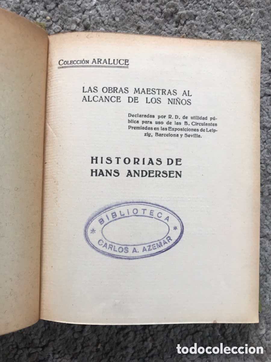 Libros antiguos: Hs Han Andersen / Araluce ilustrado - Foto 5