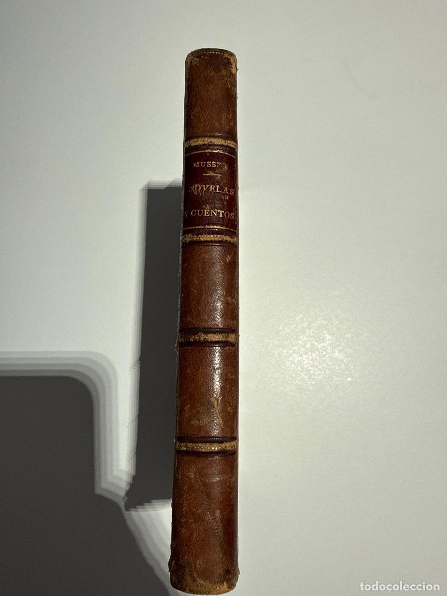 Libros antiguos: Novelas y cuentos A de Musset 1880 - Foto 5