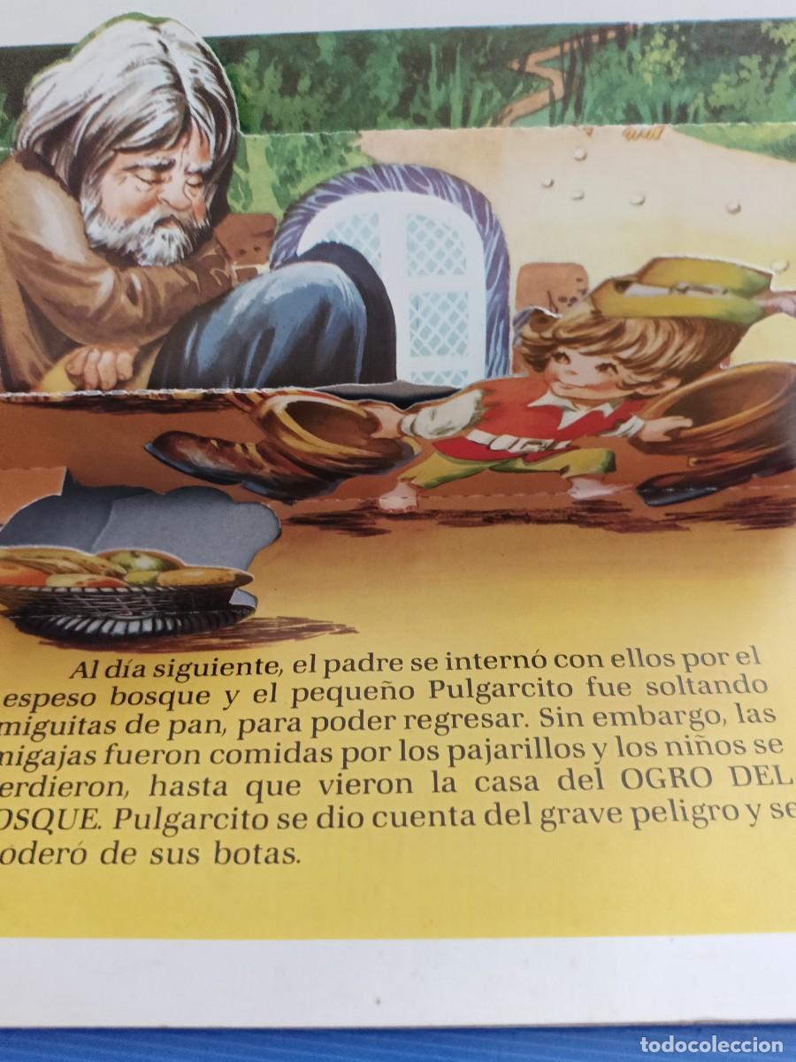 Libros antiguos: PULGARCITO. 1981. Troquelado - Foto 3