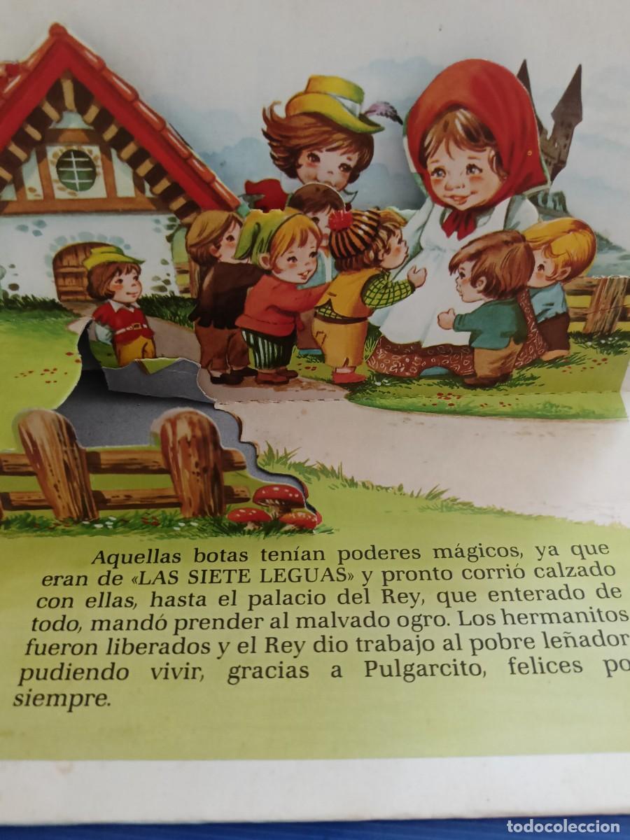Libros antiguos: PULGARCITO. 1981. Troquelado - Foto 4